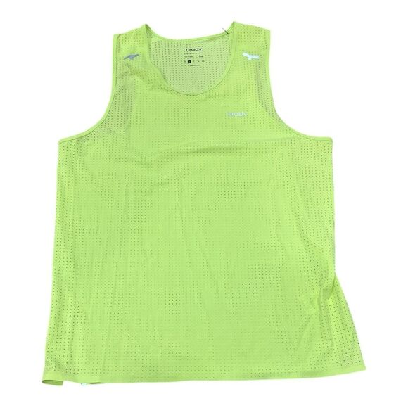 BRADY Neon Green Breathe Easy Mesh Tank Men’s M - Picture 1 of 3